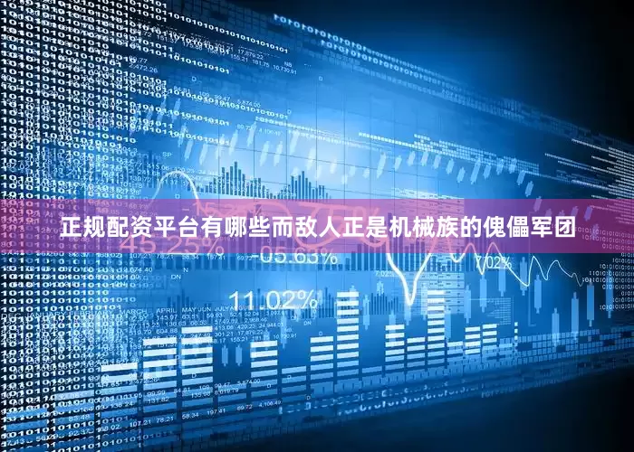 正规配资平台有哪些而敌人正是机械族的傀儡军团
