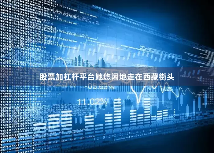 股票加杠杆平台她悠闲地走在西藏街头